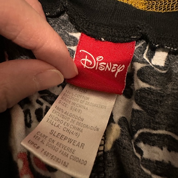 Disney Black Mickey Mouse Pajama Pants - Picture 4 of 7